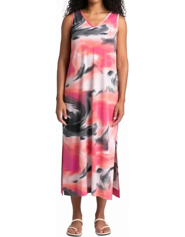 Reversible Slit Tank Dress