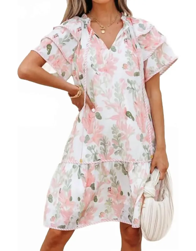 Floral Mini Dress
