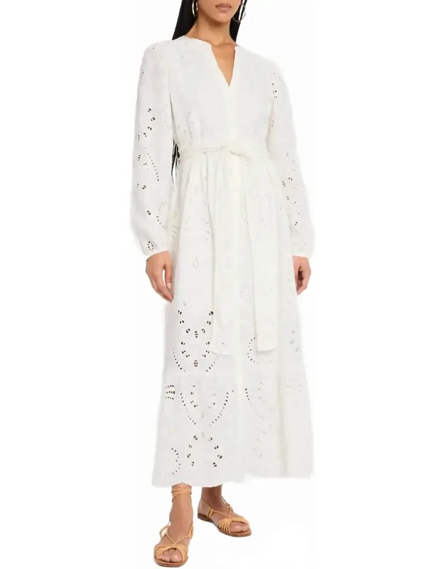 Hannon Eyelet Dress