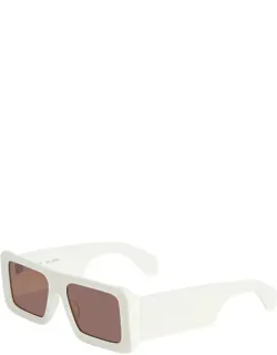 Sunglasses Square Full Rim, Teal Frame, Dark Grey Lens