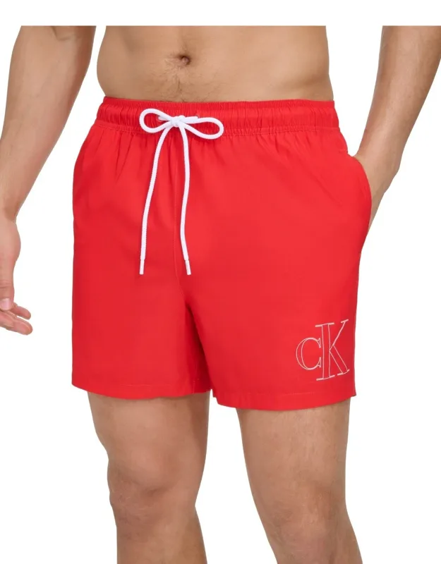 Outline Logo Volley Swim Trunks