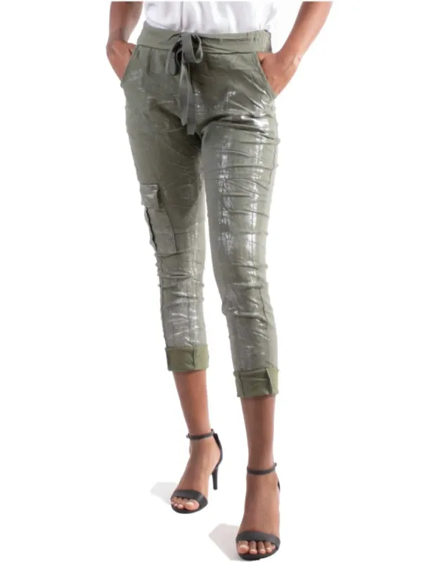 Umbria Cotton Cropped Pants