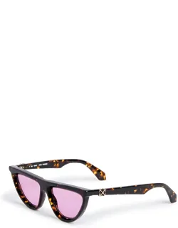 Off-white Sunglasses Geometric Full Rim, Dark Grey Lens