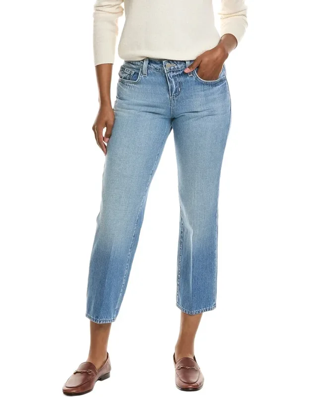 Blaine Low-rise Crop Stovepipe Jeans