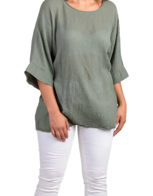 Waffle Cotton Top