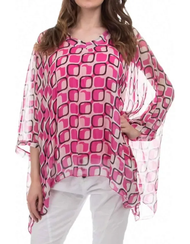 Seta Vee Kaftan Blouse