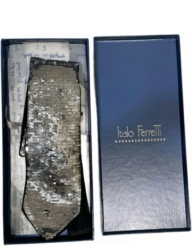 Sequin Tie