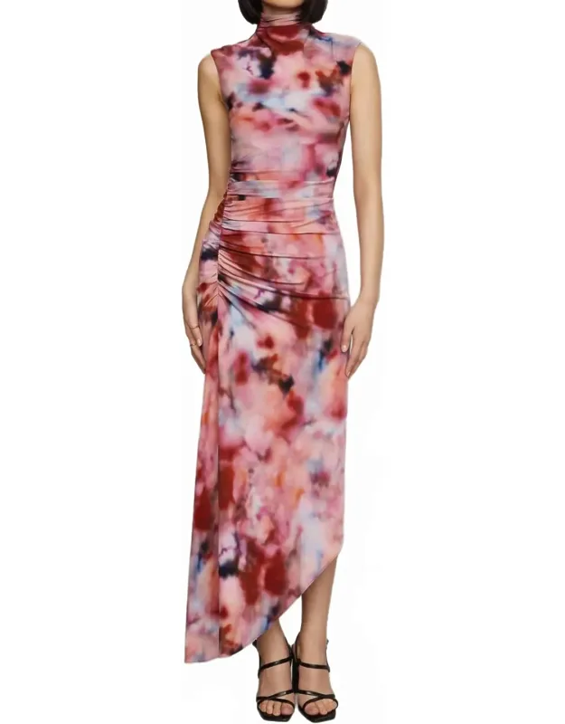 Printed Jersey Dress