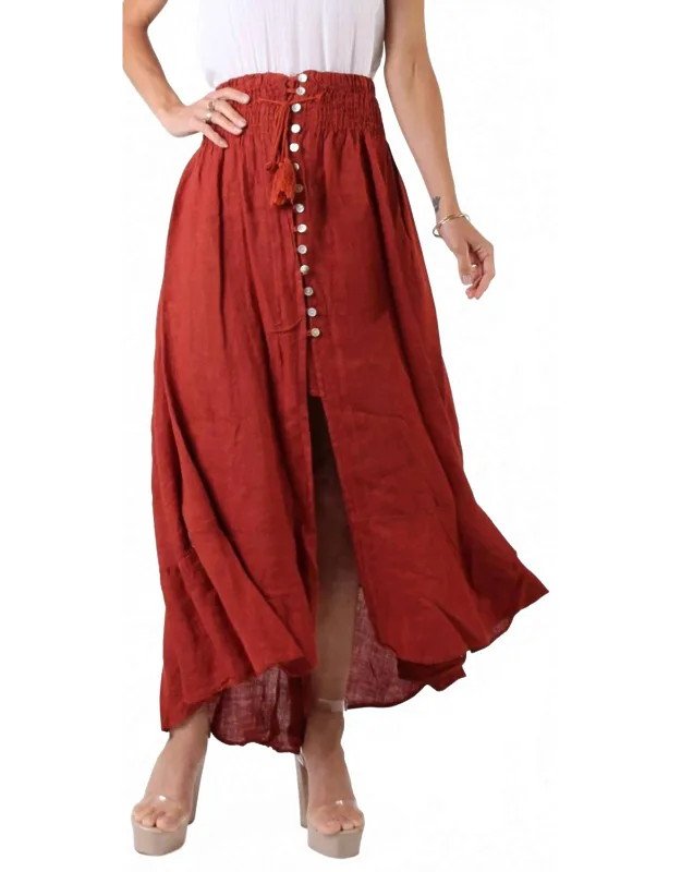 Linen Skirt