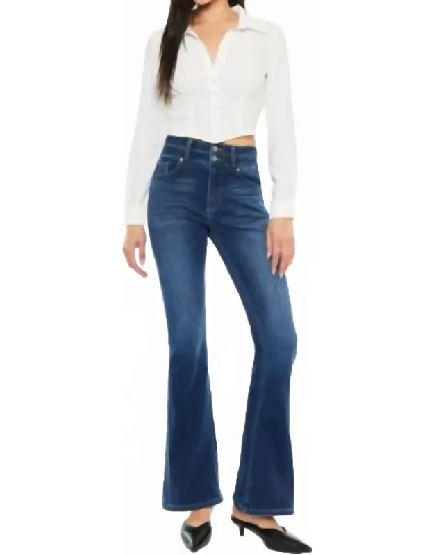 High Rise Skinny Bootcut Jeans
