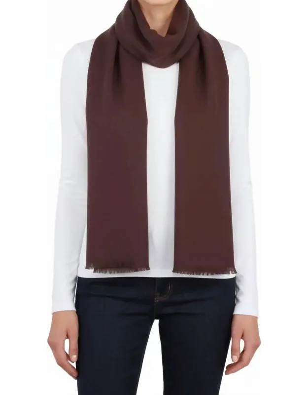 Eyelash Fringe Scarf