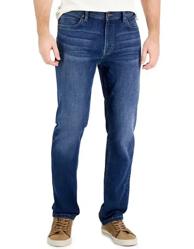 Jeans In Faded Wash Straight Leg