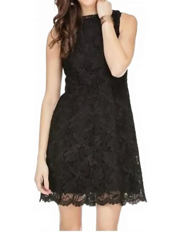 Lace Flared Dress