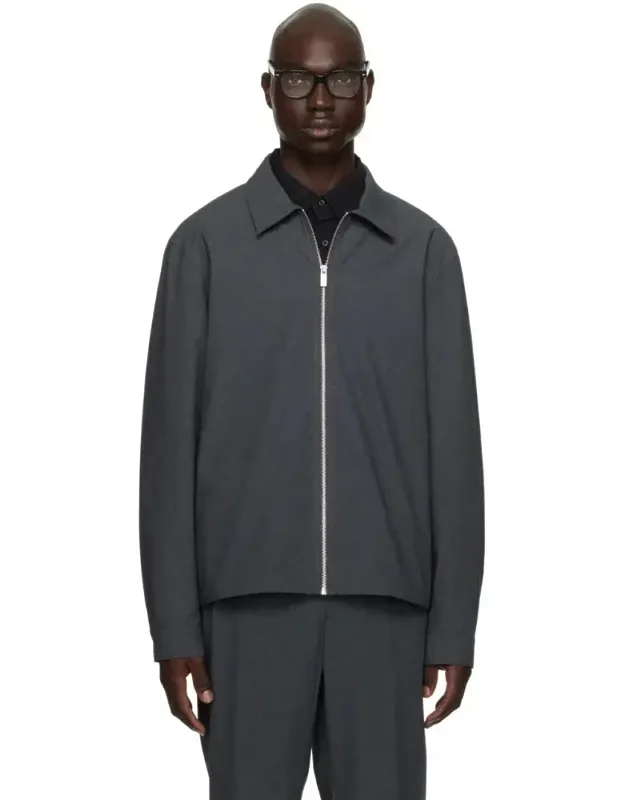 Melange Shirt Jacket