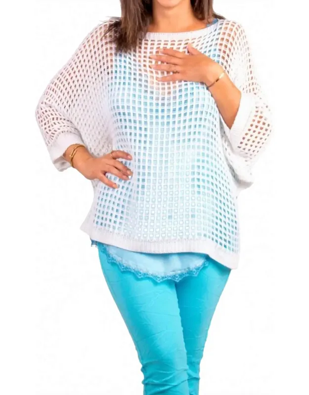 Rosana Crew Neck Knit Sweater