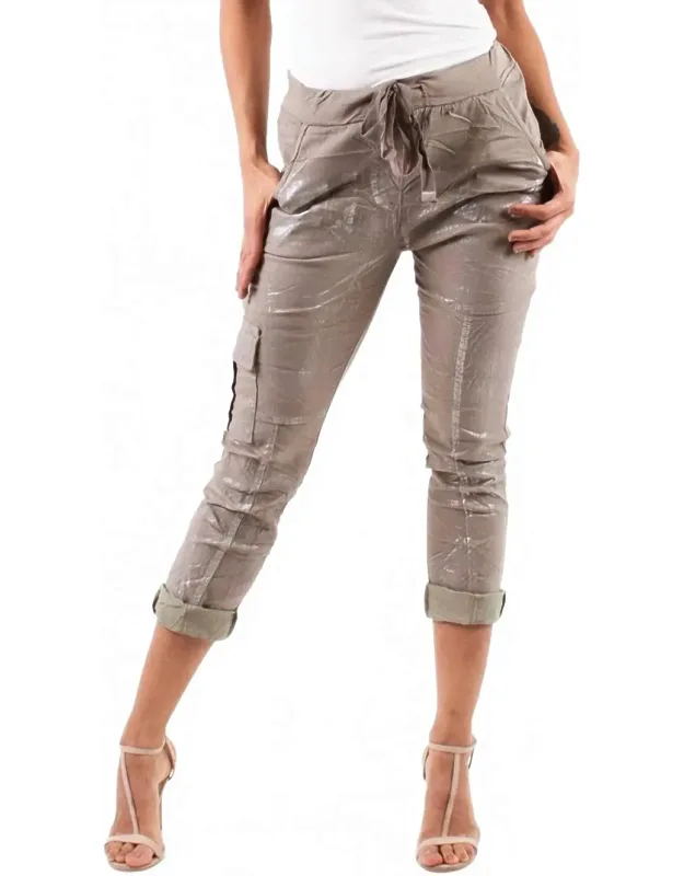 Umbria Cotton Cropped Pants