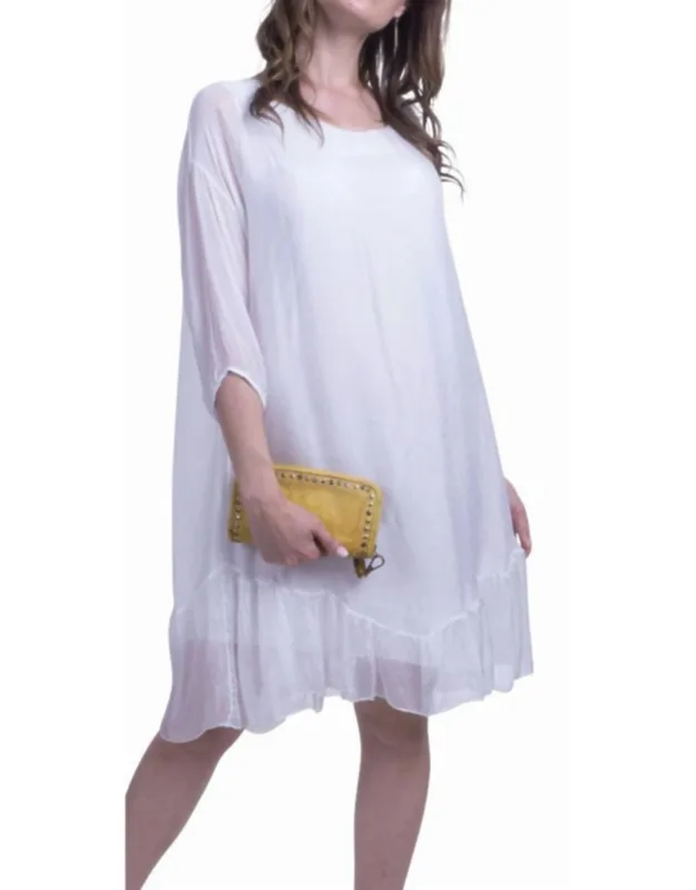 Silk Mini Dress