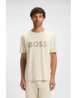Gloss-logo T-shirt In Pima Cotton