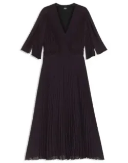 Plissé Dress With Waistband Smocking
