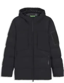 Down-filled Parka Jacket With Water-repellent Finish