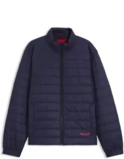 Red-logo Jacket With Water-repellent Finish