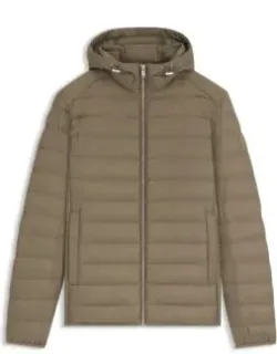 Down-filled Jacket With Water-repellent Finish