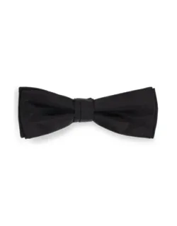 Silk-jacquard Bow Tie Made In Italy