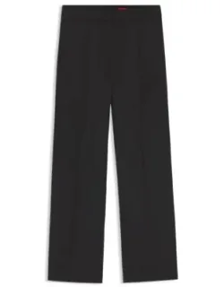 Regular-fit Trousers With Wide Leg