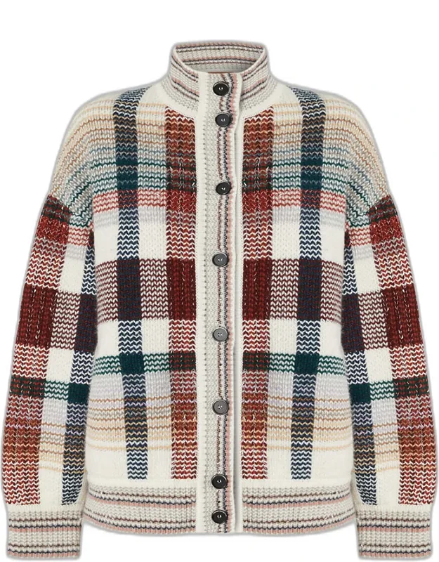 Turtleneck Cardigan