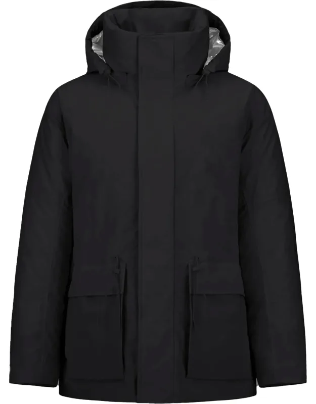 Crinkle Metallic Parka
