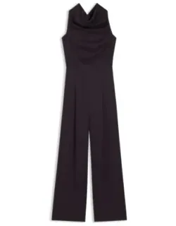Sablé Jumpsuit With Draped Neckline