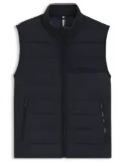 Tonal-logo Gilet With Water-repellent Finish