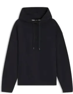 Mercerised-cotton Hoodie In A Relaxed Fit