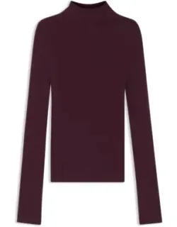 Mixed-ribbing Sweater In Virgin Wool