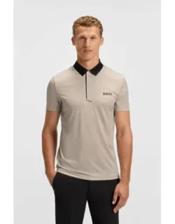 Polo Shirt In Quick-dry Stretch Jersey