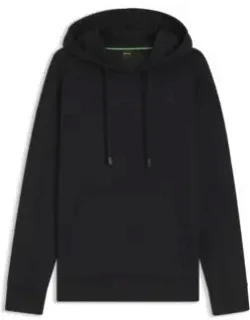 Quilted-jacquard Hoodie In A Regular Fit