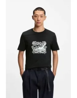 Logo Artwork T-shirt In Cotton Jersey