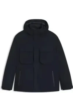 Water-repellent Jacket With Padded Inner
