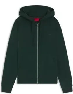 Relaxed-fit Hoodie In Cotton Terry With Printed Logo