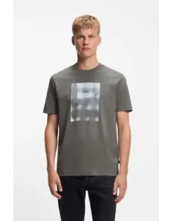 Printed Artwork T-shirt In Cotton Jersey