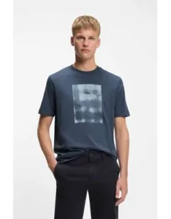 Printed Artwork T-shirt In Cotton Jersey