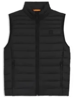 Packable Gilet In Water-repellent Fabric