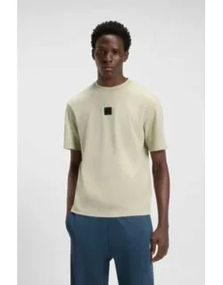 T-shirt With Bull-graphic Logo Patch