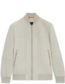 Suede Jacket In A Regular Fit