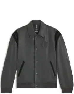 Porsche Leather Jacket With Contrast Details