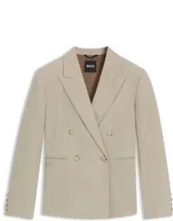 Slim-fit Blazer In Virgin-wool Twill