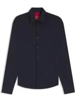 Slim-fit Performance-stretch Jacquard Shirt