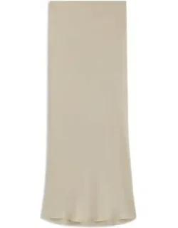 Satin Skirt In A Regular Fit - A-line Skirt