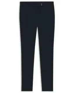 Slim-fit Trousers With Hem Slits