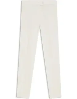 Slim-fit Trousers With Hem Slits